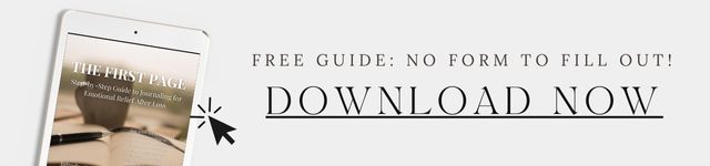 Journaling as a Safe Container for Grief