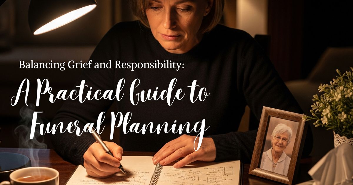 Balancing Grief and Responsibility: A Practical Guide to Funeral Planning