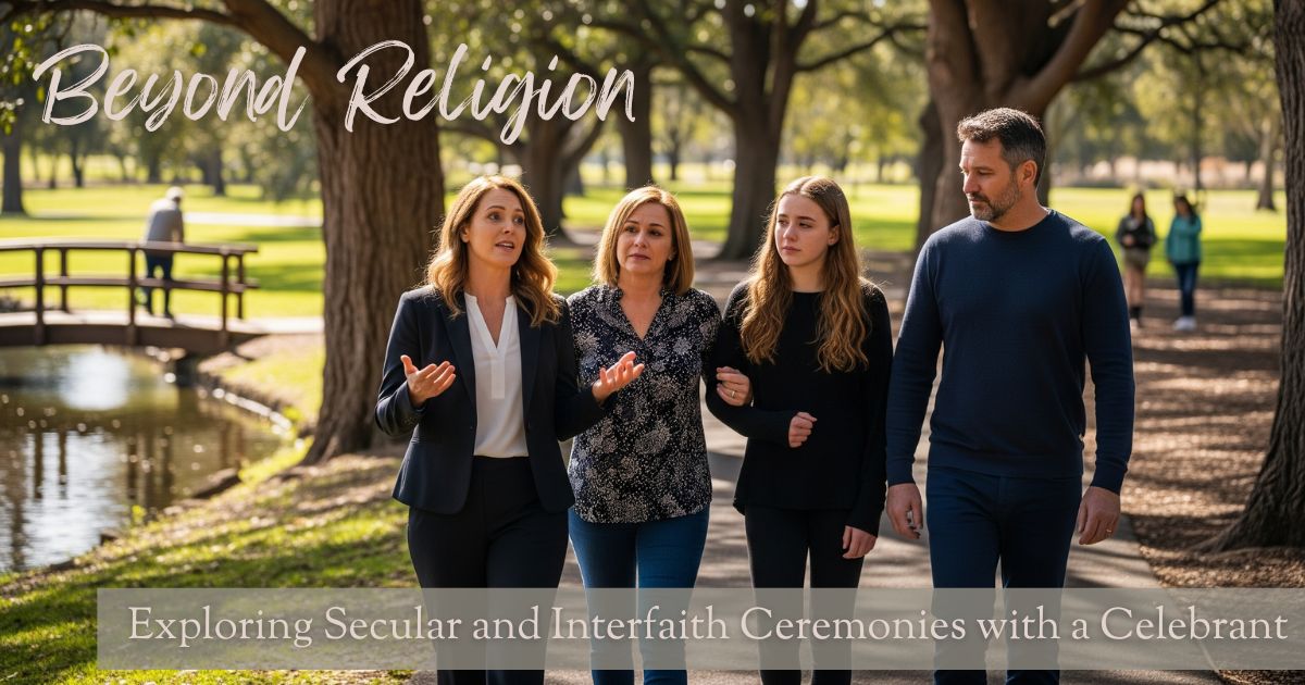 Beyond Religion: Exploring Secular and Interfaith Ceremonies with a Celebrant