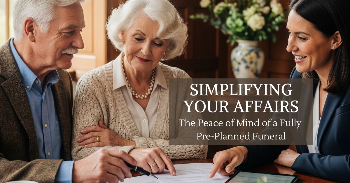 Simplifying Your Affairs: The Peace of Mind of a Fully Pre-Planned Funeral