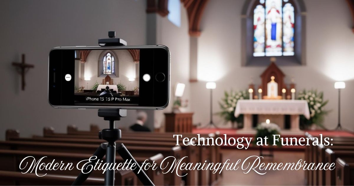Technology at Funerals: Modern Etiquette for Meaningful Remembrance