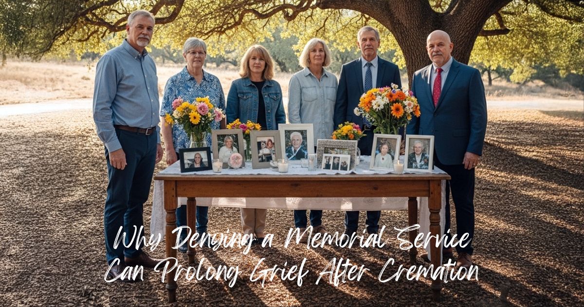 Why Denying a Memorial Service Can Prolong Grief After Cremation